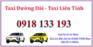 taxi đường dài taxi liên tỉnh