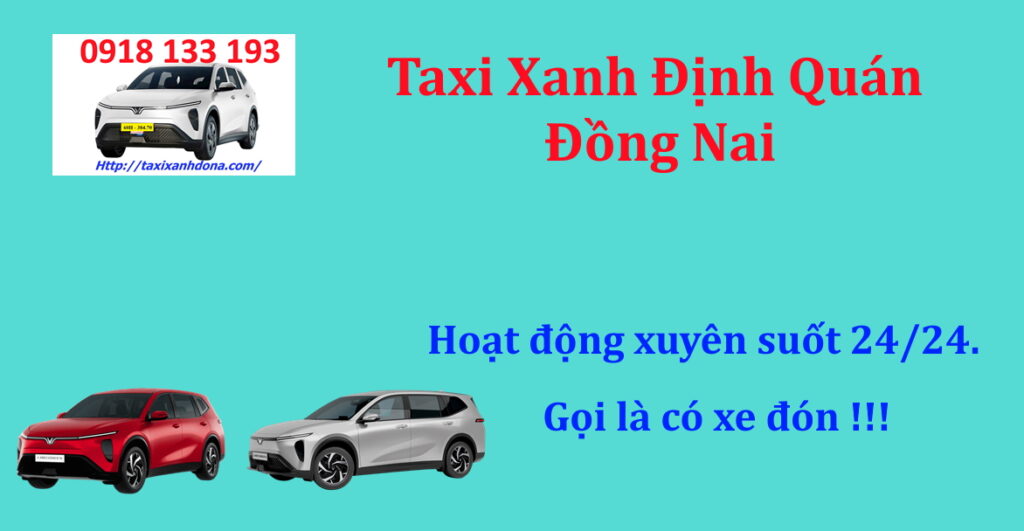 taxi xanh định quán