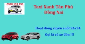 taxi xanh tân phú